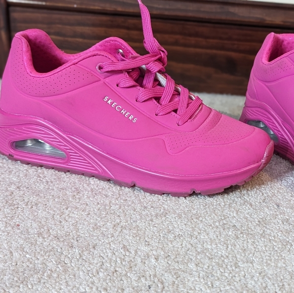 Pink Sketchers air-cooled memory foam - Picture 1 of 3
